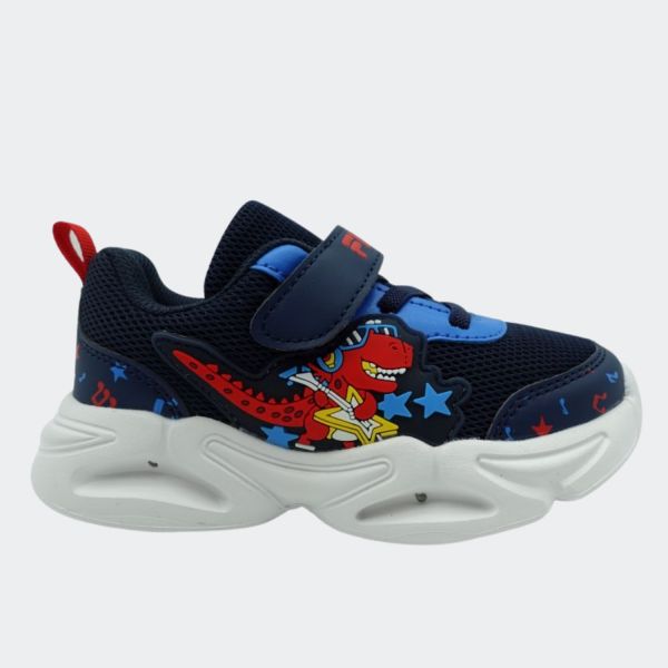 Fila Dino Velcro Lights Kids Footwear 7BK61008-200