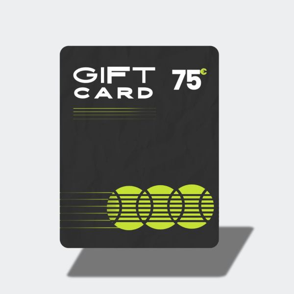 Gift Card 75 EUR ETENNIS-GIFT-75