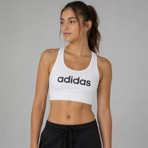 adidas Sports Single Jersey Fitted Gilrs Bra